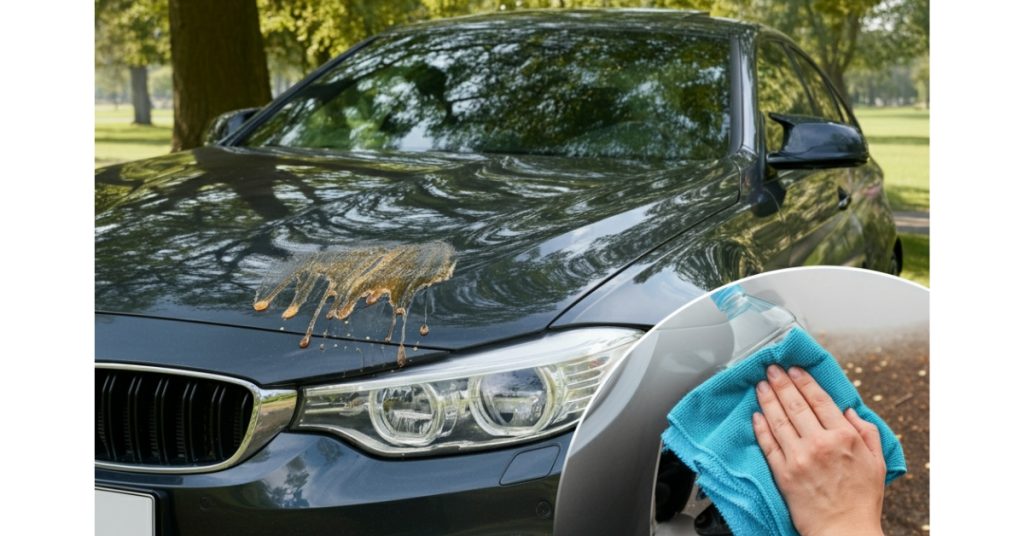 How to Get Sap Off a Car