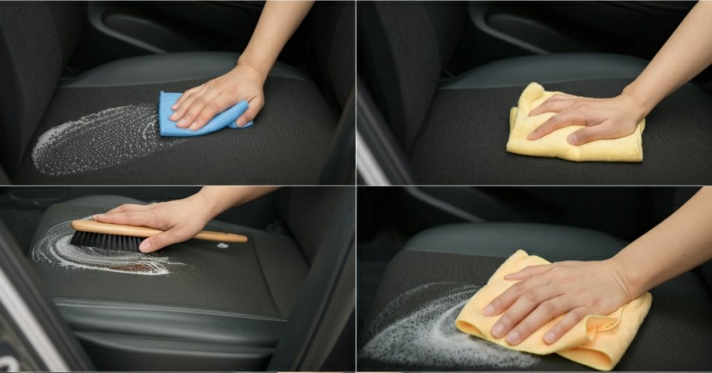 How to Clean Cloth Seats in Car